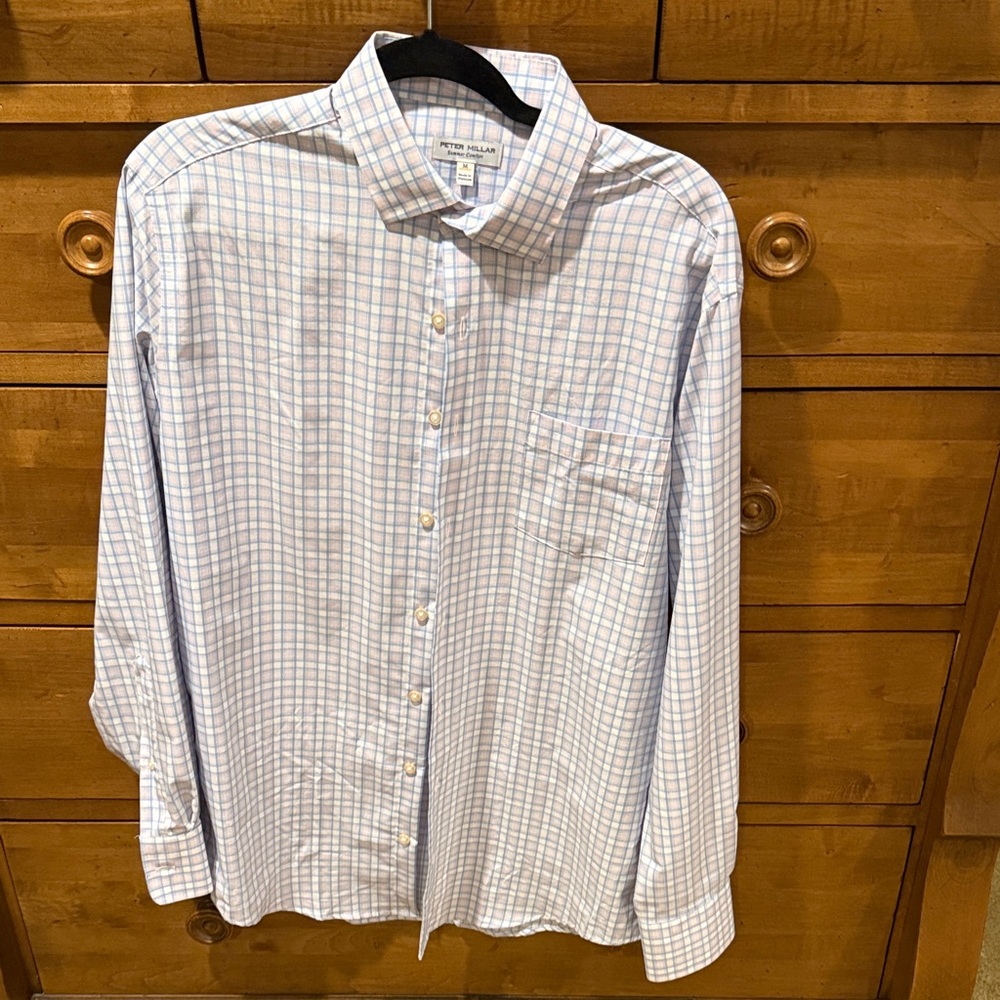 Peter Millar Multicolor Plaid Button-Down Shirt